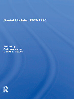 cover image of Soviet Update, 1989-1990